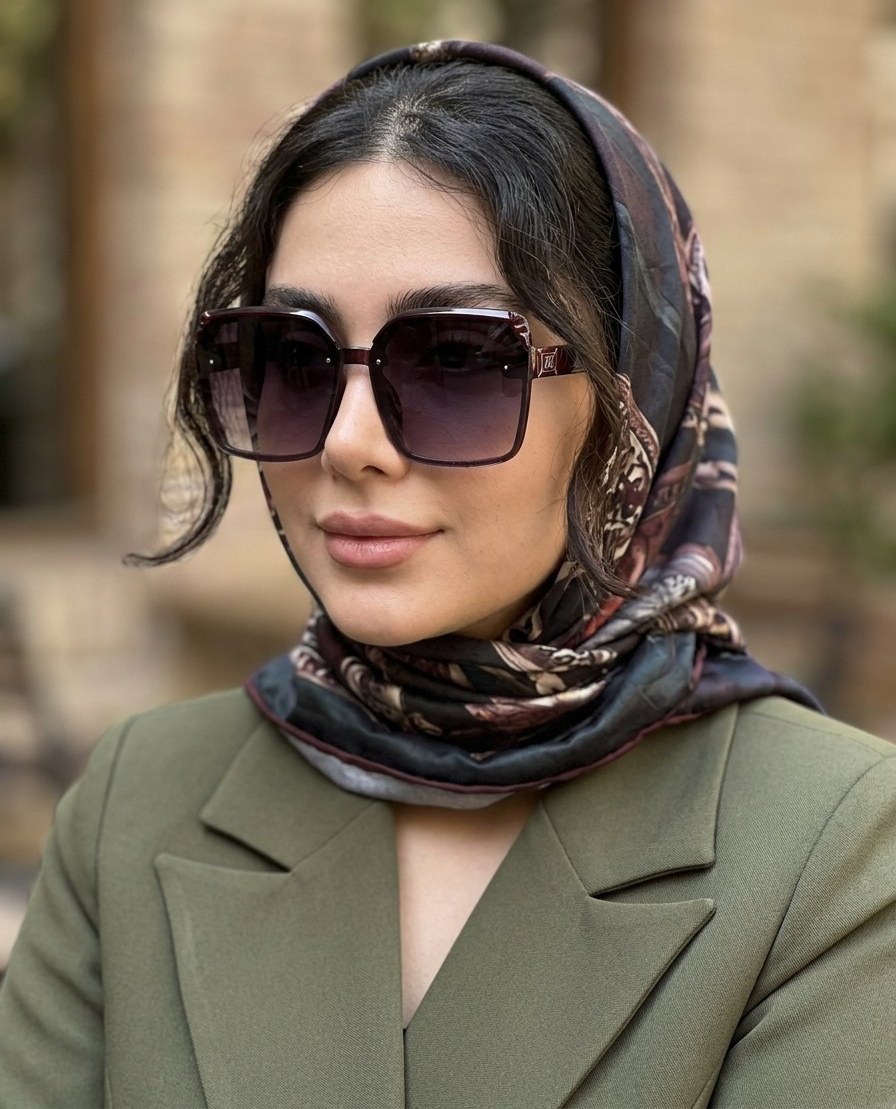 عینک آفتابی زنانه برند Louis vuitton فریم کاءوچو یووی 400